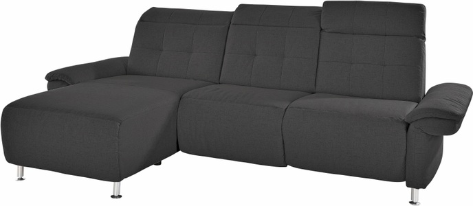 PLACES OF STYLE, Places of Style Ecksofa »Manhattan«, 2 Sitze mit elektrischer Relaxfunktion, verstellbare Armlehnen, Home affaire Ecksofa »Manhattan L-Form« 2 Sitze mit elektrischer Relaxfunktion, verstellbare Armlehnen