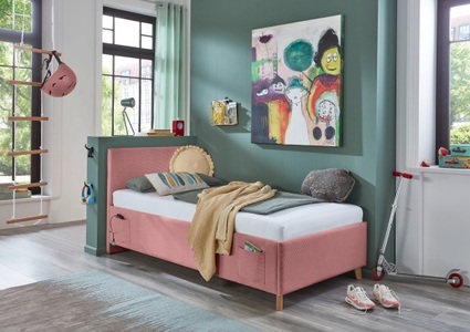 meise.möbel, meise.möbel Kinderbett »COOL«, Polsterbett wahlweise mit Bettkasten, inkl. USB-Anschluss, meise.möbel Kinderbett »COOL«, Polsterbett wahlweise mit Bettkasten, Jugendbett inkl. USB-Anschluss