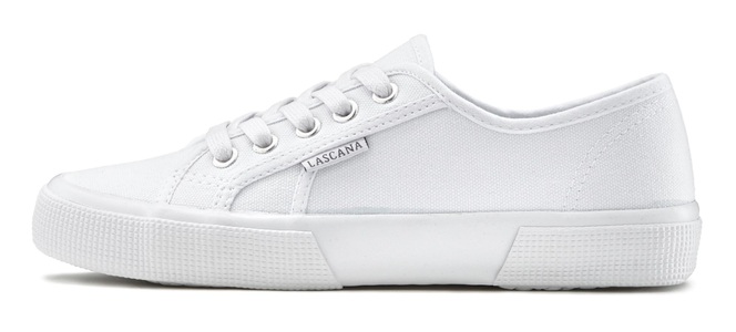 Lascana, LASCANA Sneaker, LASCANA Sneaker, aus Textil, Schnürhalbschuh, Freizeitschuh
