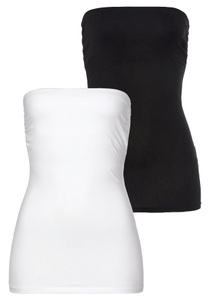 LAURA SCOTT, Laura Scott Bandeautop (Set, 2 tlg.), Laura Scott Bandeautop, (2-er Pack), - NEUE FARBEN