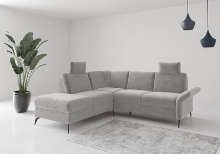 Home affaire Ecksofa »Rochelle«, wahlweise mit Bettfunktion, Bettkasten und Armteilverstellung