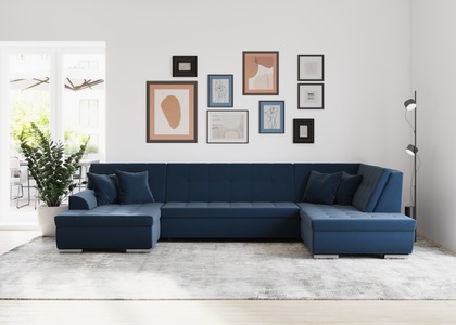 DOMO collection Wohnlandschaft »Treviso«, wahlweise mit Bettfunktion
