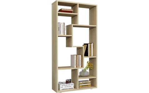VCM, Holz Standregal Bücherregal Medienregal Aufbewahrung Raumteiler Deko Regal Lanisa M Holz Standregal Bücherregal Medienregal Aufbewahrung Raumteiler Deko Regal Lanisa M, VCM - Holz Standregal Bücherregal Medienregal Aufbewahrung Raumteiler Deko Regal Lanisa M, 58cm, Braun