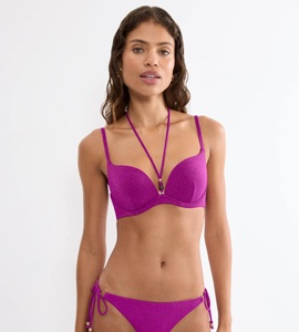 TRIUMPH, Triumph Bügel-Bikini-Top "Summer Sunset WHU Sweet Heart" weicher Lurex