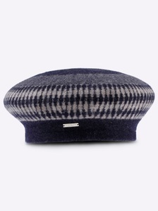 undefined, Mütze in navy von heine, Casual Looks Baskenmütze
