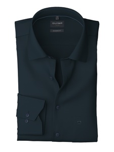 OLYMP Businesshemd »Luxor modern fit« feine Struktur, Modern Fit, New Kentkragen