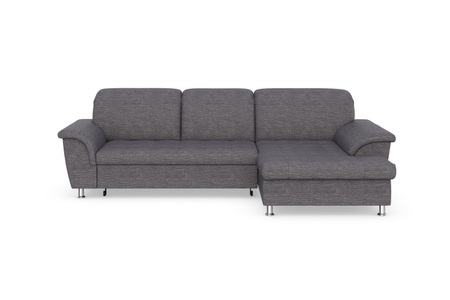 DOMO collection, DOMO collection Ecksofa »Franzi«, wahlweise mit Bettfunktion, Bettkasten und Kopfteilverstellung, frei im Raum stellbar, DOMO collection Ecksofa »Franzi Steppung im Sitzbereich B7T/H: 278/162/80 cm, L-Form« wahlweise mit Bettfunktion, Bettkasten und Kopfteilverstellung