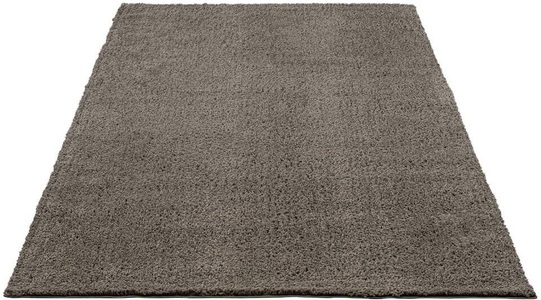 Carpet City, Carpet City Hochflor-Teppich »Plainy«, rechteckig, 30 mm Höhe, Polyester, Langflor Uni Rosé, Wohnzimmer, Carpet City Hochflor-Teppich »Plainy«, rechteckig, 30 mm Höhe, Shaggy Polyester Teppich, besonders weich, Uni-Farben