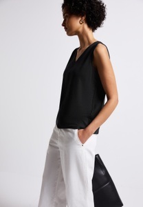 STREET ONE Shirttop, mit Häkel Details
