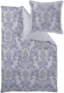 undefined, Curt Bauer Mako-Brokat-Damast Wendebettwäsche Louis XIV, Curt Bauer Wendebettwäsche »Louis XIV« 2 Stk. tlg. mit Blumenranken