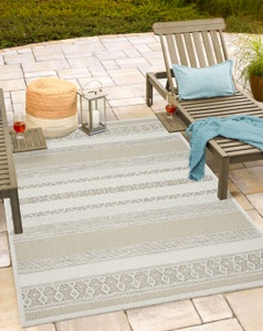 the carpet Teppich »Calgary«, rechteckig, 1 mm Höhe, moderner robuster In und Outdoor Teppich