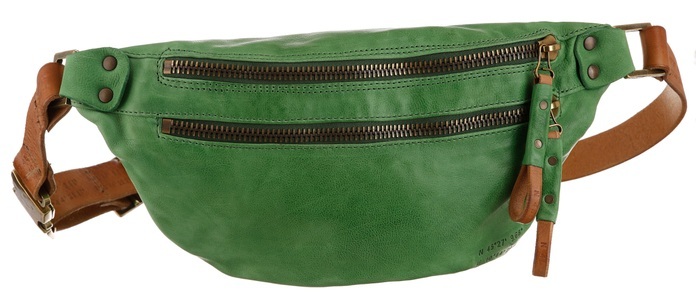 A.S.98, A.S.98 Bauchtasche, aus hochwertigem Leder, 