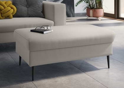 DOMO collection, DOMO collection Sitzhocker, DOMO collection Sitzhocker »Modica«, passend zur Serie, auch in Cord