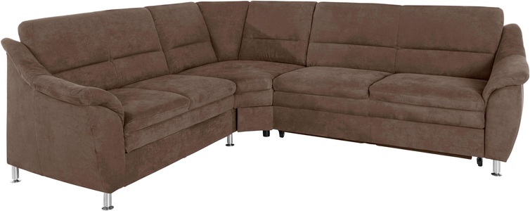 Places of Style Ecksofa »Cardoso«, mit Trapezecke für mehr Sitzkomfort, wahlweise auch mit Bettfunktion und Schublade und Relaxfunktion