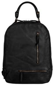 SAMANTHA LOOK, Samantha Look Cityrucksack, echt Leder, Made in Italy, Samantha Look Cityrucksack, echt Leder, Made in Italy