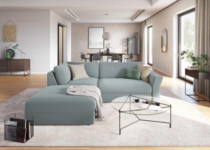 sit&more Ecksofa, inklusive Sitztiefenverstellung