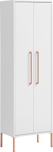 Schildmeyer, Schildmeyer Midischrank »Sari«, Griffe & Füsse kupferfarben, Schildmeyer Midischrank »Sari«, Griffe & Füsse kupferfarben