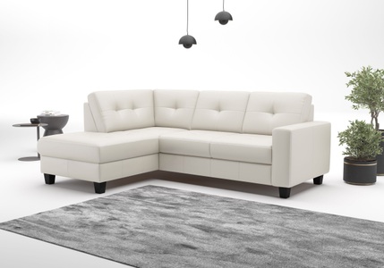PLACES OF STYLE Ecksofa »Varese« wahlweise mit Bettfunktion und Bettkasten