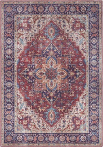 NOURISTAN, Teppich, »Anthea«, NOURISTAN, rechteckig, Höhe 5 mm, maschinell gewebt, NOURISTAN Teppich »Anthea«, rechteckig, 5 mm Höhe, Orientalisch, Läufer, Vintage, Wohnzimmer, Schlafzimmer, Esszimmer