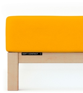 Schlafgut, Schlafgut Spannbettlaken »Soft Contact«, (1 St.), 100% Bio Baumwolle, Schlafgut Spannbettlaken »Soft Contact«, 100% Bio Baumwolle