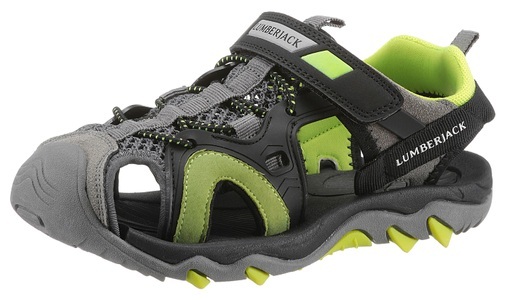 Lumberjack, LUMBERJACK Sandale, mit Klettverschluss, 