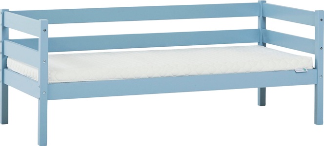 Hoppekids, Hoppekids Einzelbett »ECO Comfort«, (Set), mit Rollrost in 8 Farben, wahlweise mit Matratze und Absturzsicherung, Hoppekids Einzelbett »ECO Comfort Kinderbett, Kiefer Massivholz, Jugendbett inkl. Rollrost«, 70x160 cm, wahlweise in verschieden Farben/ Matratze/ Absturzsicherung