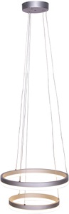 Salesfever, SalesFever LED Pendelleuchte »Levi«, Runde LED Acryl Anhänger, Hängeleuchte LED rund 38cm
