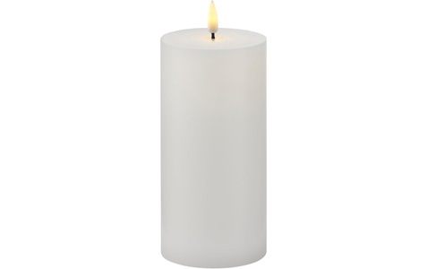 Sirius, Sirius - LED-Kerze Sille 7.5 cm x 15 cm, Weiss, Sirius LED-Kerze »LED-Kerze Sille, aufladbar, Weiss«