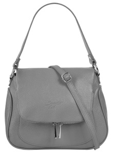 SAMANTHA LOOK, Samantha Look Umhängetasche, (1 tlg.), echt Leder, Made in Italy, Samantha Look Umhängetasche, echt Leder, Made in Italy