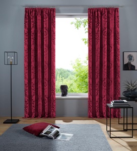 DELAVITA, Vorhang, »Ornamente«, DELAVITA, Kräuselband 1 Stück, 