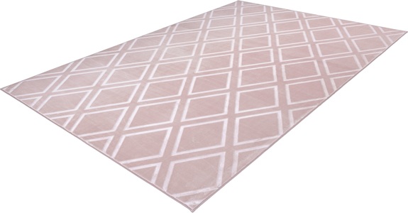 LEONIQUE, Teppich, »Ledion«, Leonique, rechteckig, Höhe 7 mm, my home Teppich »Ledion«, rechteckig, 7 mm Höhe, besonders weich durch Mikrofaser, Kurzflor, 3D-Effekt