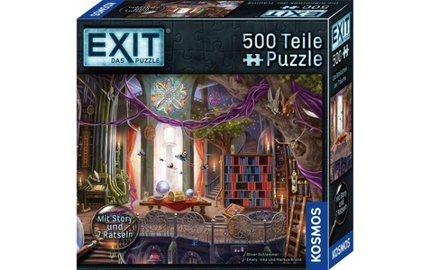 Kosmos, EXIT - Das Puzzle: Die Bibliothek der Träume, Kosmos Puzzle »EXIT Das Puzzle: Die Bibliothek der Träume«, (500 tlg.)