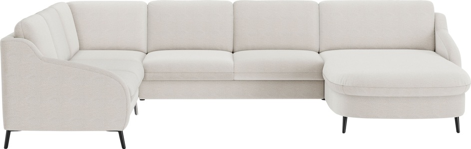sit&more Wohnlandschaft »Soul U-Form«, wahlweise mit Bettfunktion und Bettkasten oder Schubkasten