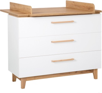 Roba, Roba® Wickelkommode, »Finn, breit«, roba® Wickelkommode »Finn, breit«, bis 15 kg, 118 cm