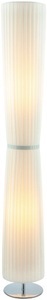 Salesfever, SalesFever - Stehlampe rund 120 cm - Weiss, 