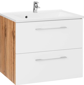 HELD MÖBEL, HELD MÖBEL Waschbeckenunterschrank »Soria«, welltime Waschbeckenunterschrank »Soria«, Badmöbel, Waschtisch inkl. Waschbecken, Breite 60 cm
