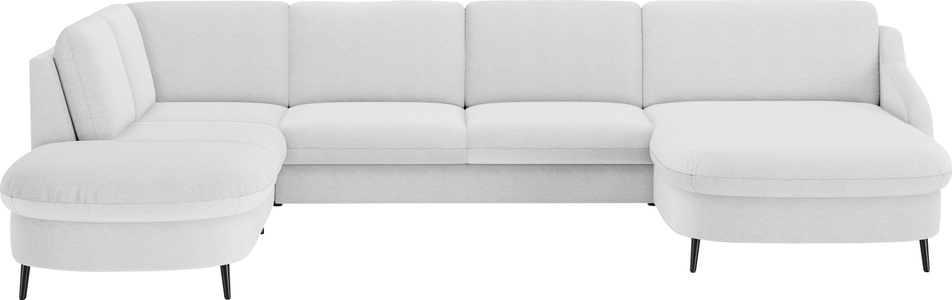 sit&more Wohnlandschaft »Soul U-Form«, wahlweise mit Bettfunktion und Bettkasten oder Schubkasten