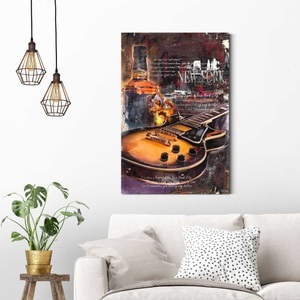 undefined, DECO PANEL, Reinders! Deco-Panel »Gitarre & Whiskey«, 60/90 cm