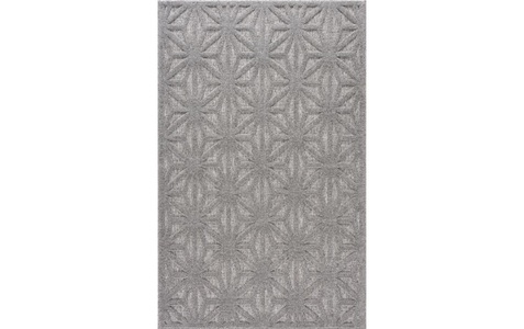undefined, Teppich »Santorini«, quadratisch, - mm Höhe, Carpet City Teppich »In-& Outdoorteppich Santorini 58369, 3D-Effekt, Raute-Optik«, rechteckig, 5 mm Höhe, Wetterfest & UV-beständig für Terrasse, Balkon, Küche, Flur