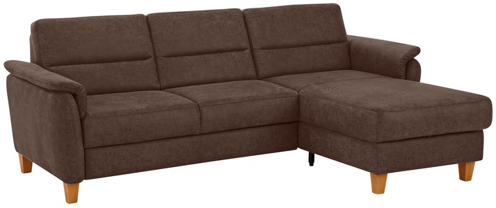 Home affaire Ecksofa »Palmera«, Federkern, wahlweise mit Bettfunktion und mit/ohne Bettkasten