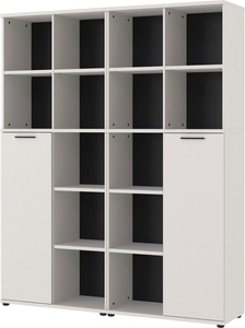 Germania, GERMANIA Büro-Set »Fenton«, (2 St.), inkl. zwei Aktenschränken mit je einer Tür und sieben offenen Fächern, GERMANIA Büromöbel-Set »Fenton«, (2 tlg.), inkl. zwei Aktenschränken mit je einer Tür und sieben offenen Fächern
