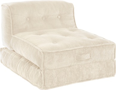 INOSIGN, INOSIGN Sessel »Missy«, Loungesessel aus weichem Cord, in 2 Grössen, mit Schlaffunktion und Pouf-Funktion., INOSIGN Sessel »Pia«, Loungesessel aus Cord, in 2 Grössen, Pouf-Funktion.