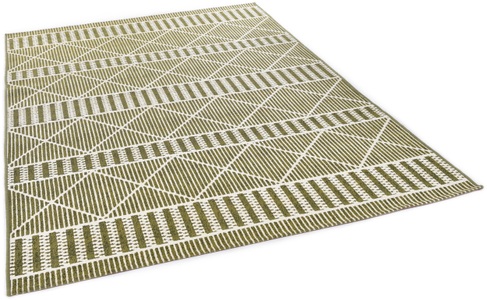 TOM TAILOR Teppich »Funky Outdoor Geometric«, rechteckig, 5 mm Höhe, Flachgewebe, In- und Outdoor geeignet, Wohnzimmer