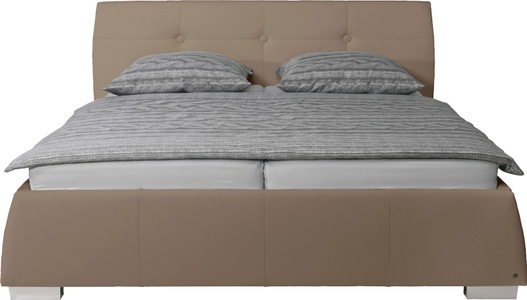 Tom Tailor, TOM TAILOR Polsterbett »CLASSIC BUTTON«, mit Knopfheftung am Kopfteil, wahlweise mit Lattenrost und Matratze, TOM TAILOR HOME Polsterbett »CLASSIC BUTTON«, mit Knopfheftung am Kopfteil, wahlweise mit Lattenrost und Matratze
