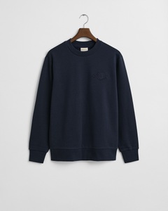 Gant Sweatshirt »TONAL SHIELD« Rundhals, regular fit, basic