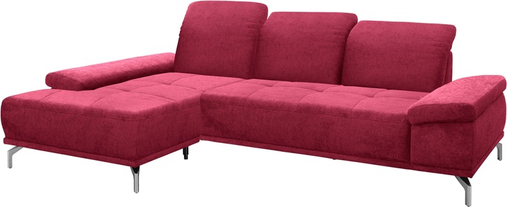 Places of Style Ecksofa »Caluna«, mit Sitztiefen- und Kopfteilverstellung