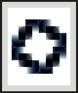 PLACES OF STYLE, Places of Style Bild »Abstrakte Kunst«, 