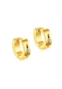 FIRETTI, Firetti Paar Creolen »Glamour, klassisch«, mit Zirkonia (synth.), Firetti Paar Creolen »Schmuck Geschenk Glamour, klassisch«, mit Zirkonia (synth.)