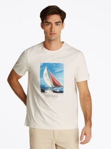 Tommy Hilfiger, Tommy Hilfiger T-Shirt »HILFIGER COLOR PHOTO PRINT TEE«, mit modischem Print, 