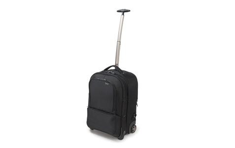 DICOTA, Dicota Notebook Rucksack Backpack Roller PRO 15-17.3 Passend für maximal: 43,9 cm (17,3) Schwarz, Notebook-Rucksack 2 in 1 Pro 17.3 